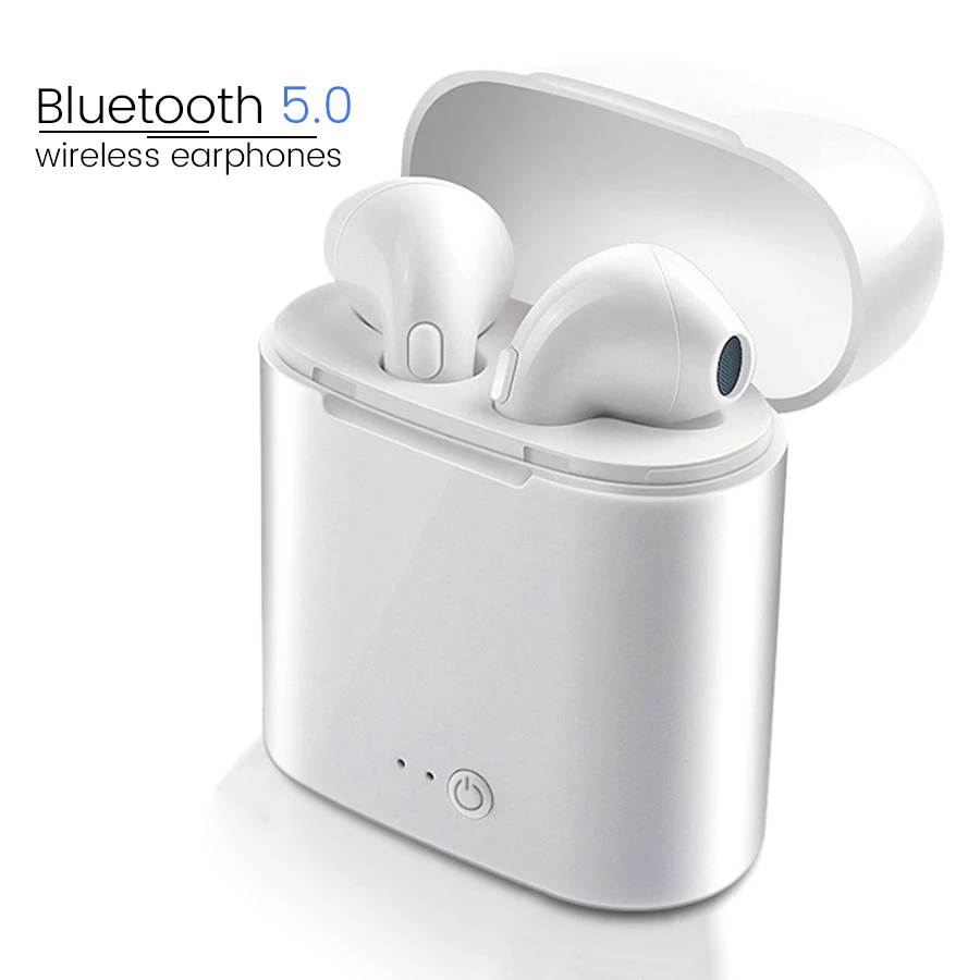 

i7 tws Wireless Earphones Bluetooth Earphone Sport Earbuds Blutooth Headset With Mic For iPhone Samsung Xiaomi Huawei Smartphone