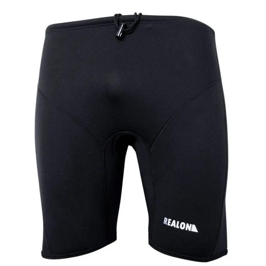 REALON 3mm Wetsuit Shorty Men Women Neoprene Shorts Scuba Warm Trousers