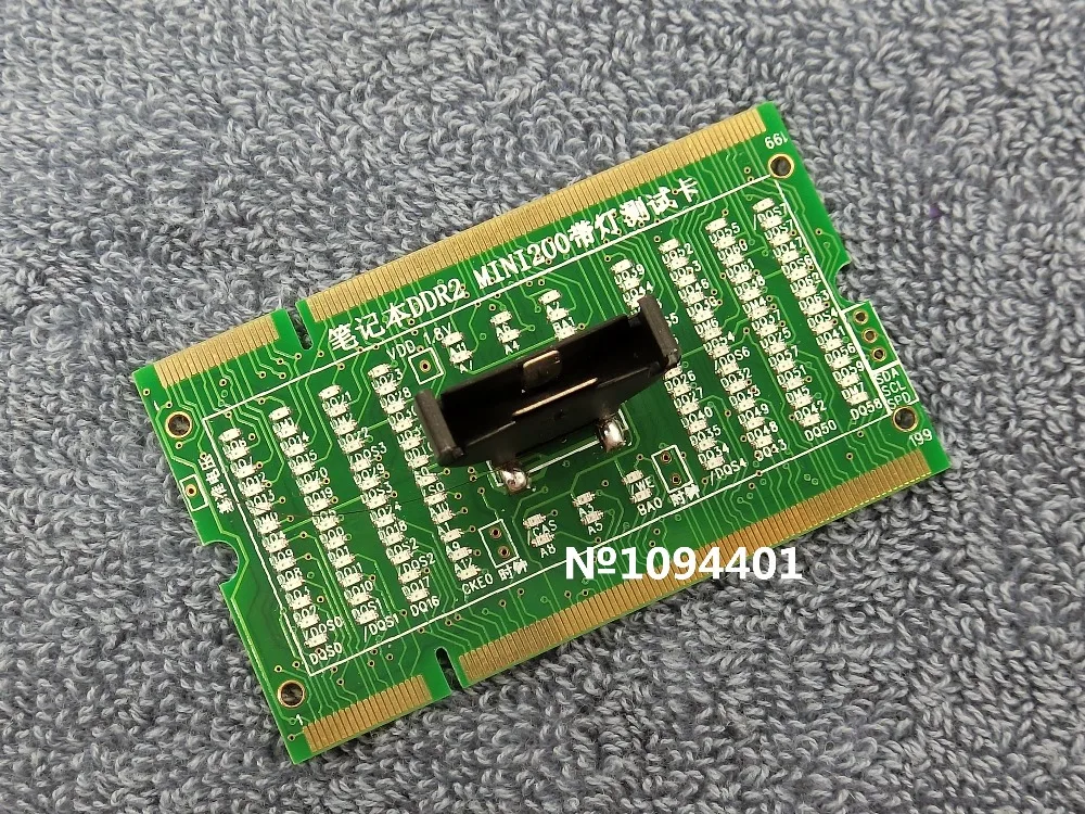 1pcs* Brand New  DDR2 memory slot tester card for laptop motherboard Notebook Laptop with LED