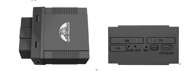 TK306A OBD II автомобильный GPS трекер устройство слежения автомобиля GPS306A легко
