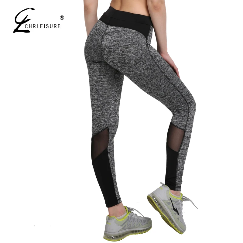 Chrleisure s xl 5 цвета сексуальная mesh леггинсы женщины тренировки плюс размер