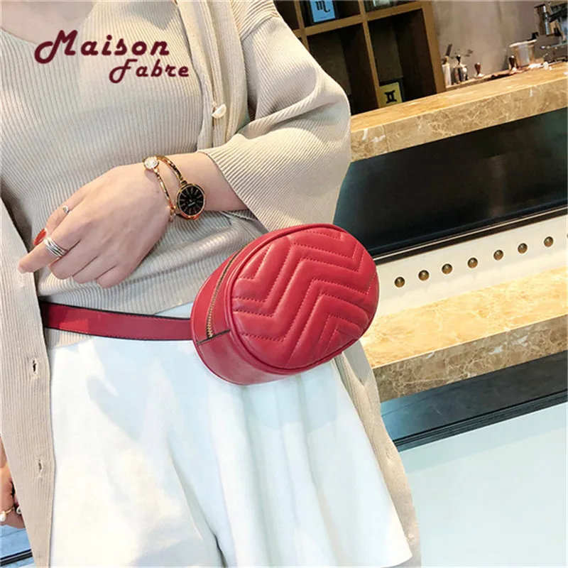 

Fashion Women Pure Color Leather Messenger Shoulder Bag Chest Bag For Women Leather Messenger Soulder Bags bolsa feminina