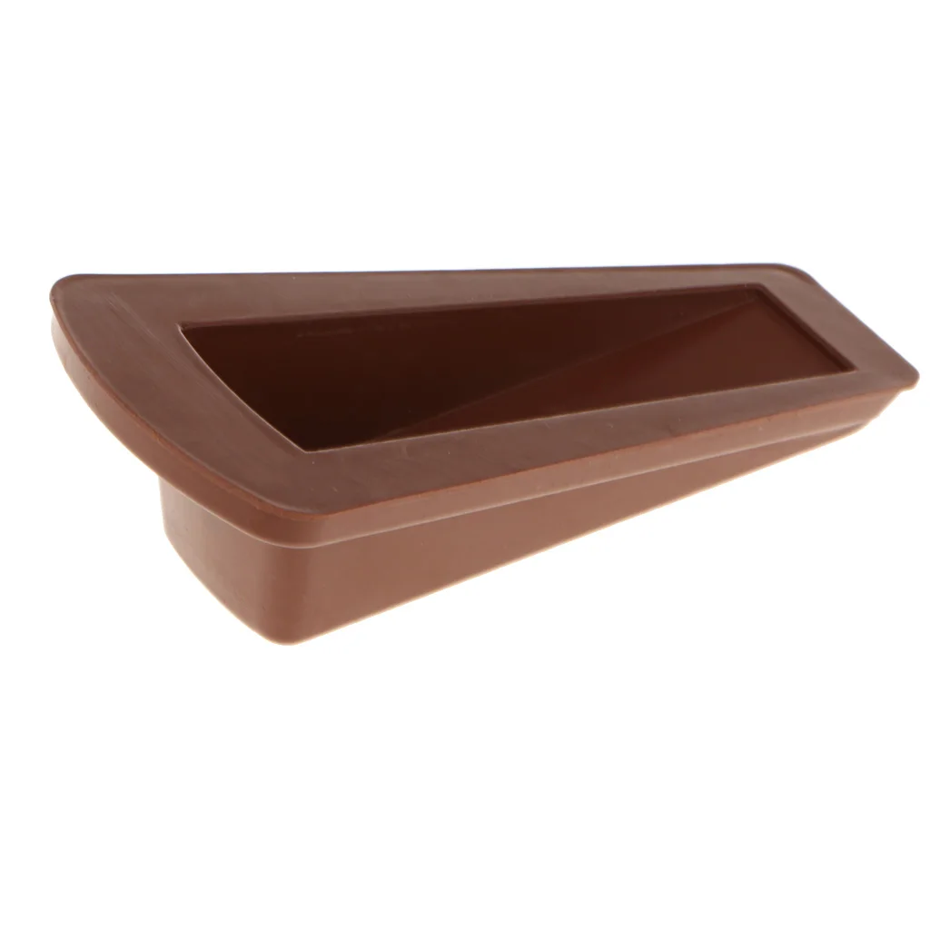 Rubberish Door Stop Doorstopper Interior Floor Doorstop Door Jammer Door Catcher Brown/Black/White