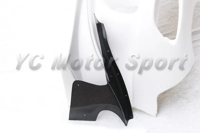 1992-1997 Mazda RX7 FD3S RE-GT Style Front Bumper Canards CF (5)