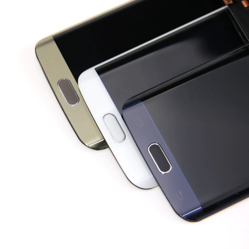 Для samsung Galaxy S6 Edge S6Edge lcd G925 G925F SM дисплей сенсорный экран дигитайзер в сборе для