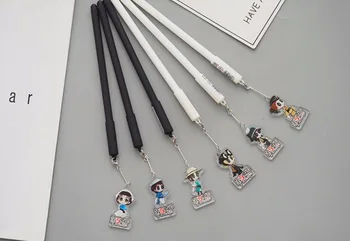 

new GP-257 Pendant style gel pen cute cartoon stationery prize kawaii office writing student pen needle pen black ink 0.5mm 36pc
