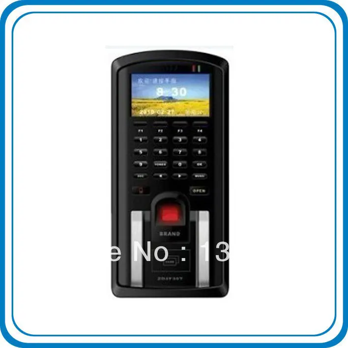 

Door Access Control and Time Attendance with TFT Color Screen Fingerprint ID Card TCP/IP RS485 Free Shipping!