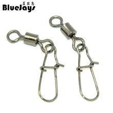 BlueJays 10 шт./лот Рыбалка Подшипник Rolling поворотный медь сплав с оснасткой Рыболовная Приманка Разъем рыболовный крючок, снасти