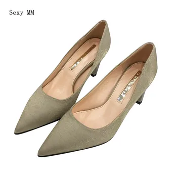 

High Heels Women Pumps High Heel Shoes Stiletto Woman Party Wedding Shoes Kitten Heels