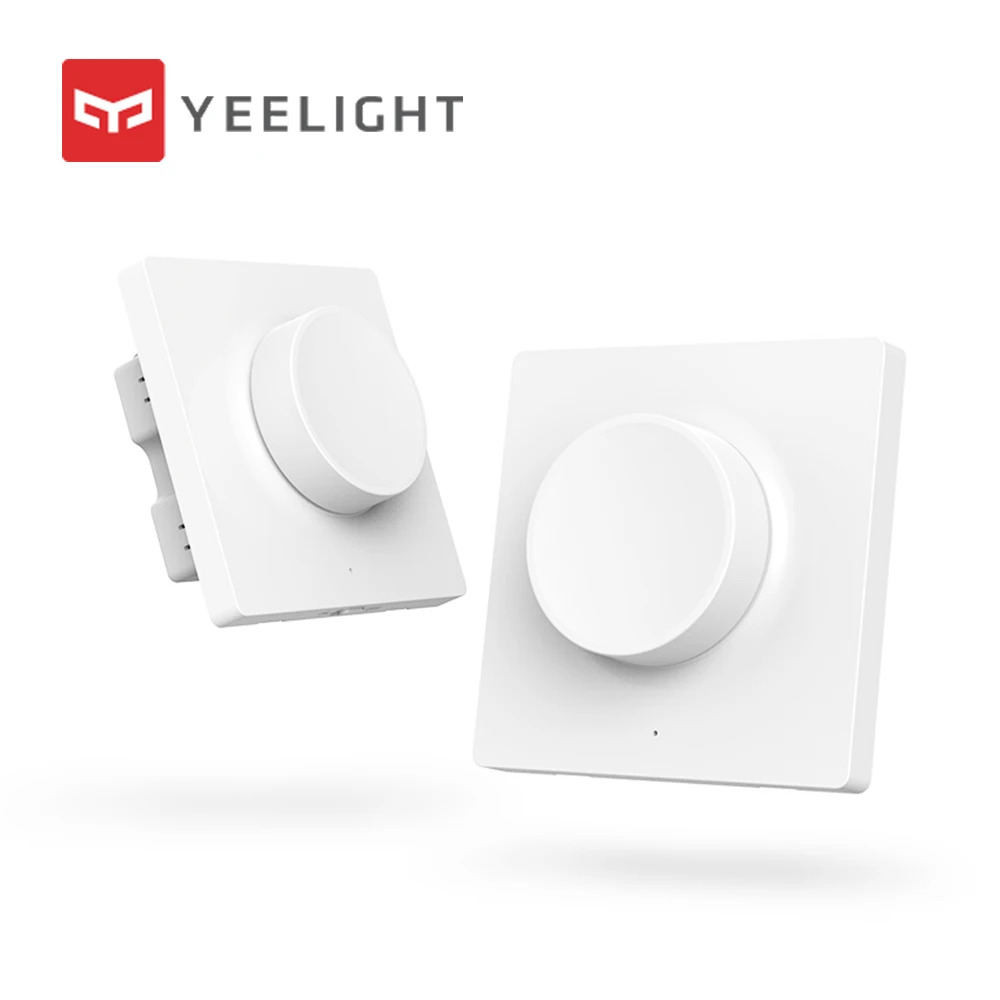 

Original Yeelight Smart Dimmer Switch Intelligent adjustment Off light still work 5 in 1 control Smart switch APP Remote Control