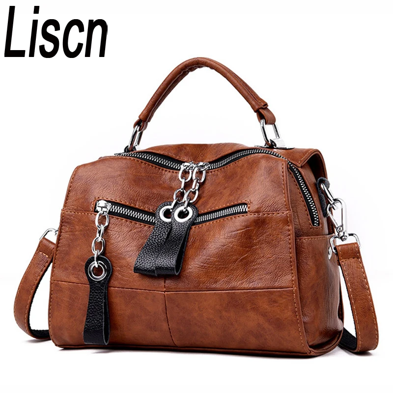 

2019 Fashion Multifunction Bags Women PU Leather Handbags High Quality Women Shoulder Messenger Bag Ladies Small Crossbody Bags