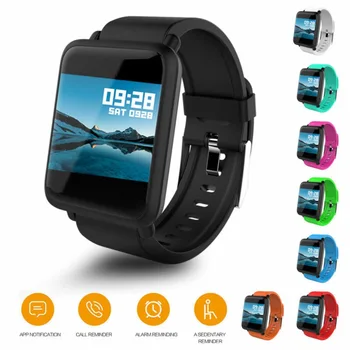 

M28 Big Color Screen Smart Watch Wristband Sports Fitness Heart Rate Blood Pressure Monitor Muti-Color