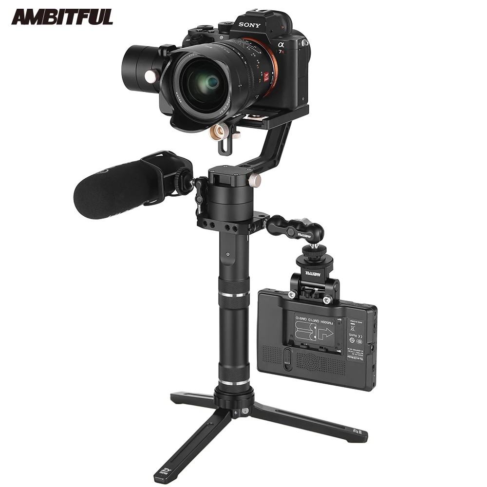 Зажим для стабилизатора камеры AMBITFUL DSLR Zhiyun Crane V2 / Plus /Crane M подключения света к