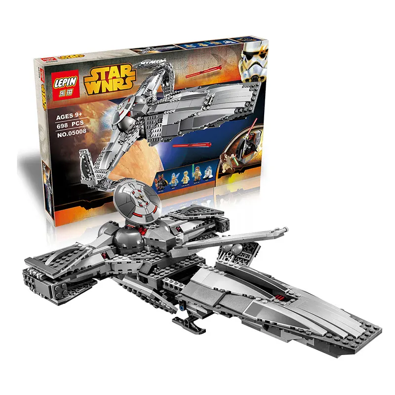 font b LEPIN b font 05008 689pcs The Force Awaken Sith Infiltrator STAR WARS Building