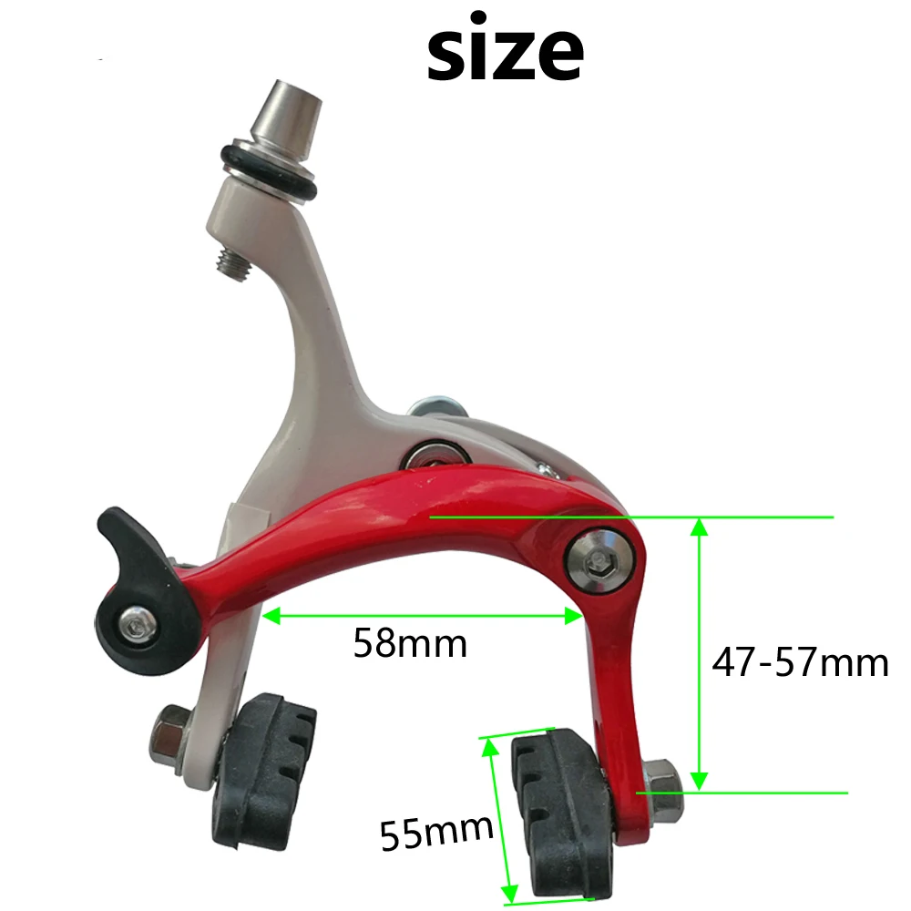 Набор тормозных колодок MI.XIM для езды на велосипеде 47 57 мм 55 мм|brake caliper set|bicycle