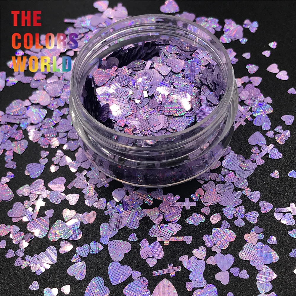 Tct 056 Love And Cross Mix Shape 12 Star Shinning Laser Color Nail Glitter Set For Nail Art Decoration Makeup Diy Decoration Nail Glitter Set Glitter Setnail Glitter Aliexpress
