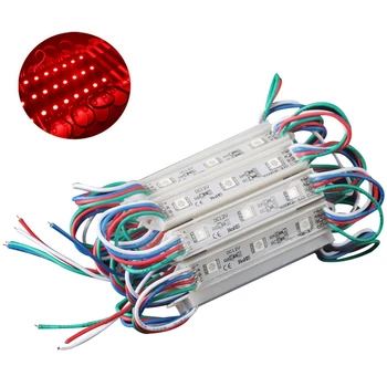 

10pcs DC12V 3LED Module 5730 Sign Design LED Module Injection LED Strip Lights Sign,Shop Banner,Brighter High Quality
