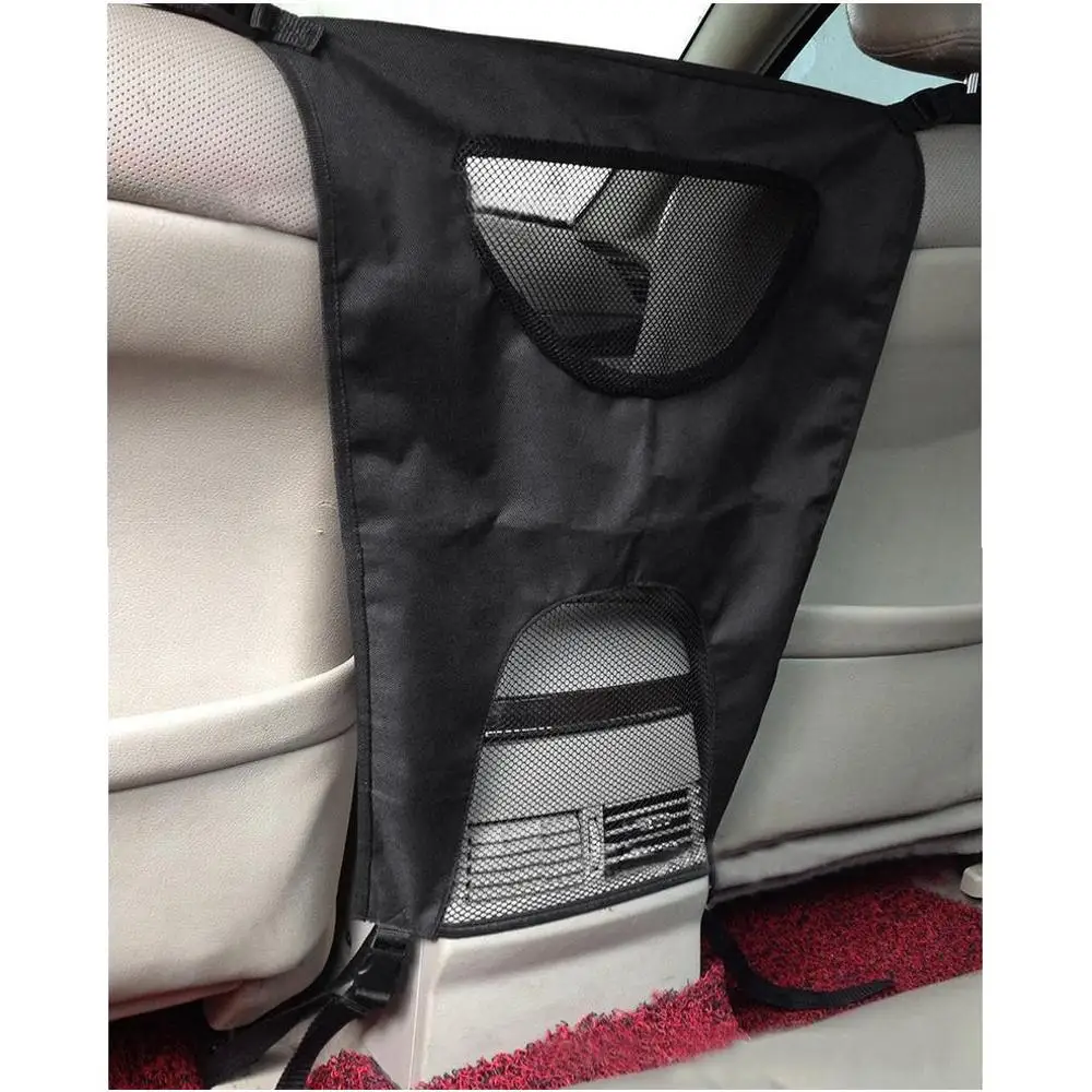 Vehicle Pet Carrier Safety Mesh Dog Car Front Seat Protector For Most