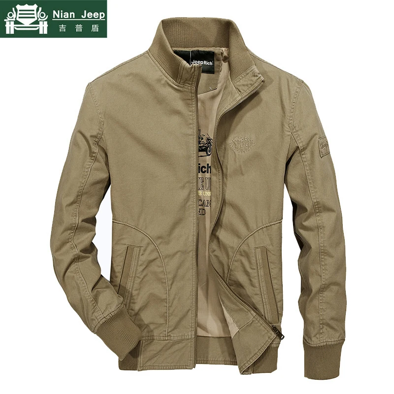 

2019 Spring Autumn Military Jacket Men Cotton Casual Outwear Mens Jackets and Coats Multi-pocket jaqueta masculina Size M-4XL