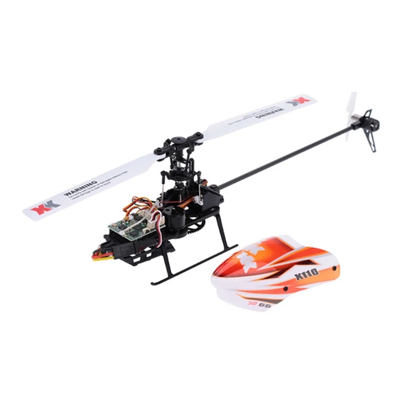 XK K110 Blast 6CH Brushless 3D6G System RC Helicopter BNFhelicopter