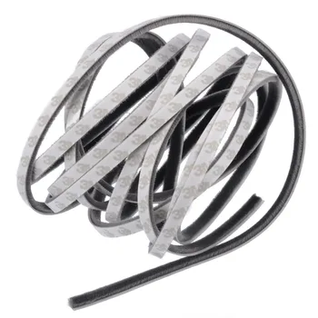 

3Types 5M Door Self Adhesive Pile Weatherstrip Brush Window Door Pile Seal Film Excluder Brush Dust Sealing Strips Protector