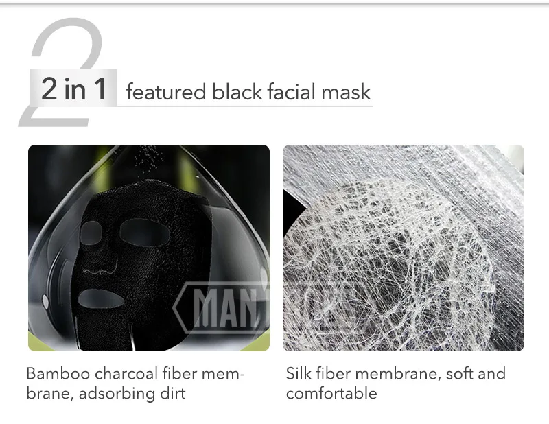 10 шт./лот маска для лица из газированной пузырчатой глины, восстанавливающий питание крем для лица, увлажняющий уход за кожей, отбеливающие маски для лица