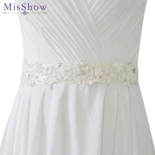 Лидер продаж свадебные пояса Ремни, невеста Пояс Свадебные Ремни пояса Элегантный с жемчугом для Вечеринка платья для выпускного вечера аксессуары