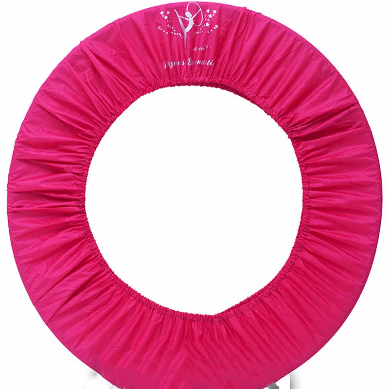 Гимнастика Художественные кольца для художественной гимнастики, защитный чехол, водонепроницаемый чехол Gimnasia Ritmica для девочек, Гимнастический обруч, оборудование - Цвет: Pink
