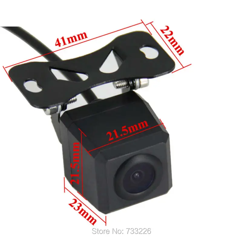 Камера заднего вида парковочная 2ch видео " Tft Lcd цветная камера с 170 широкоугольным HD ночным видением Автомобильная камера заднего вида автомобильная парковка