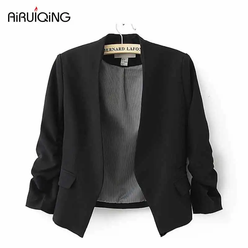 font b Women b font Blazers And font b Jackets b font 2017 Spring Cardigans
