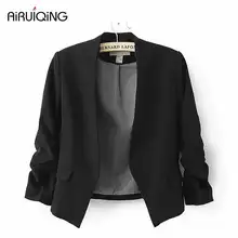 Women Blazers And Jackets 2017 Spring Cardigans Slim Fit Coats Long Sleeve Suit Jacket Plus Size Blaser Femenino