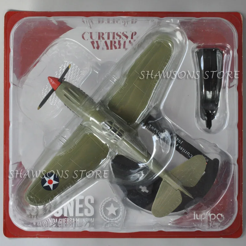 Aviones литья под давлением военный самолет модель игрушки 1: 72 Curtiss P-40B Warhawk истребитель миниатюрный самолет Реплика