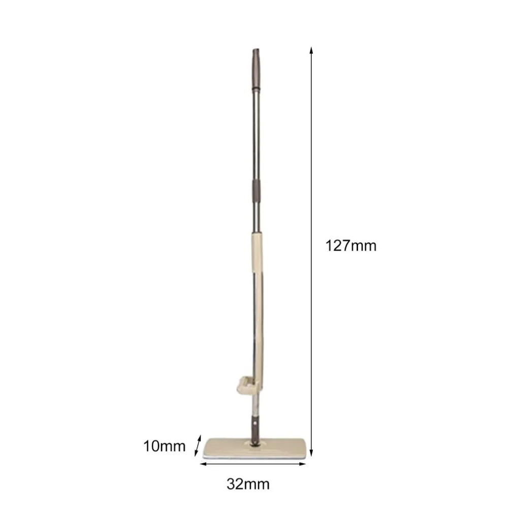 Ленивая ручная мойка плоская Швабра деревянный пол бытовые чистые инструменты свободные руки телескопическая моющая швабра с запасной насадкой швабры