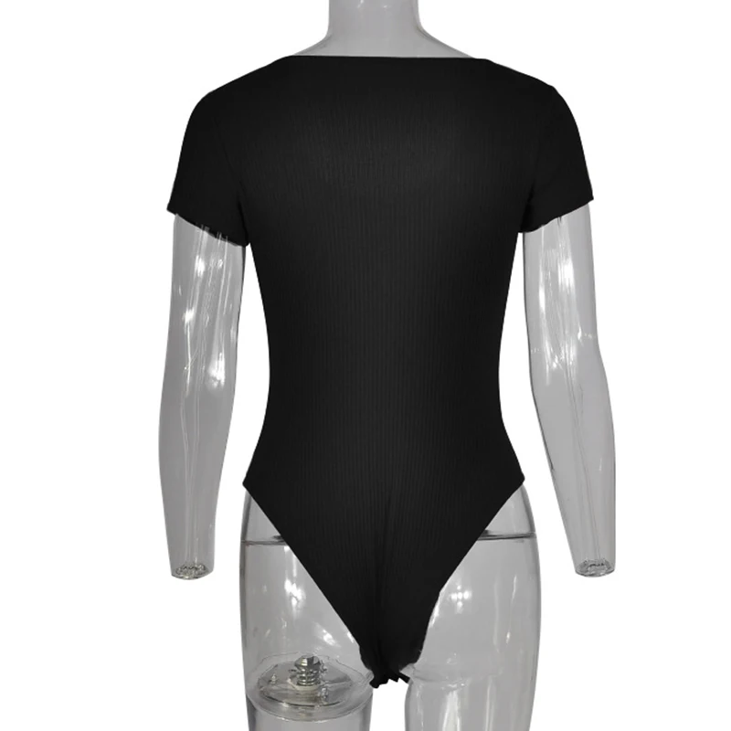 Forefair Bodysuit Sexy Bodycon (3)