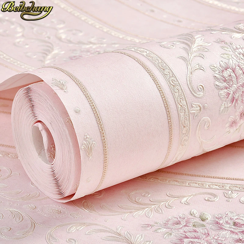Best Price Self-Adhesive Wallpaper Bedroom European Background Beibehang Living-Room Striped Pastoral RbqDJaYO