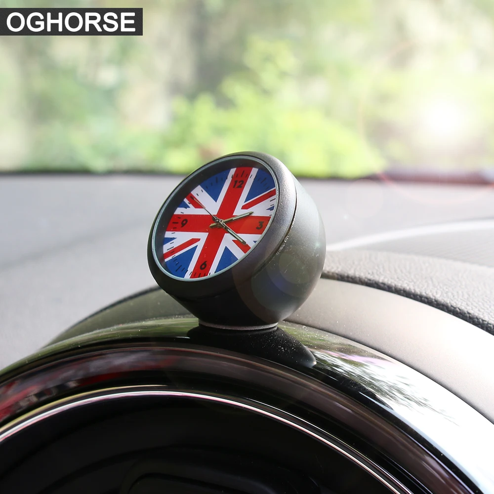 Флаг Великобритании автомобильные подушки с принтом флага Великобритании "Юнион Джек автомобильные часы приборной панели Декор Аксессуары для MINI Cooper R50 R52 R53 R55 R56 R57 R58 R59 R60 R61 F54 F55 F56 F60