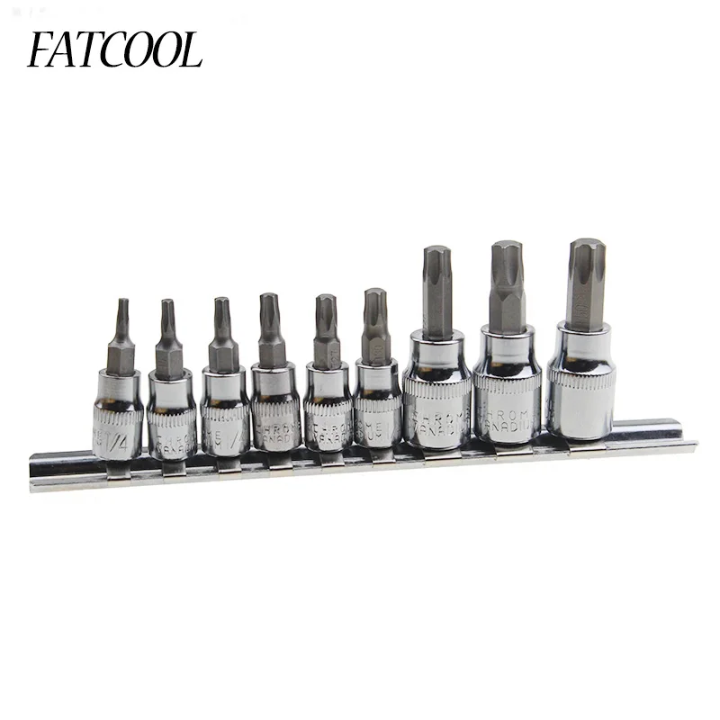 T40 x 3//8in Drive Tamperproof Star Bit Socket