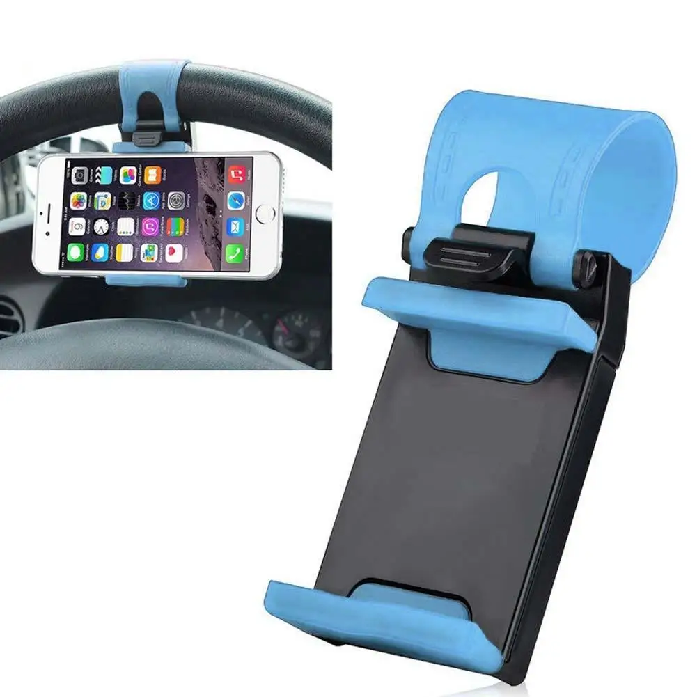 Buy Universal Car Steering Wheel Mount Holder Rubber