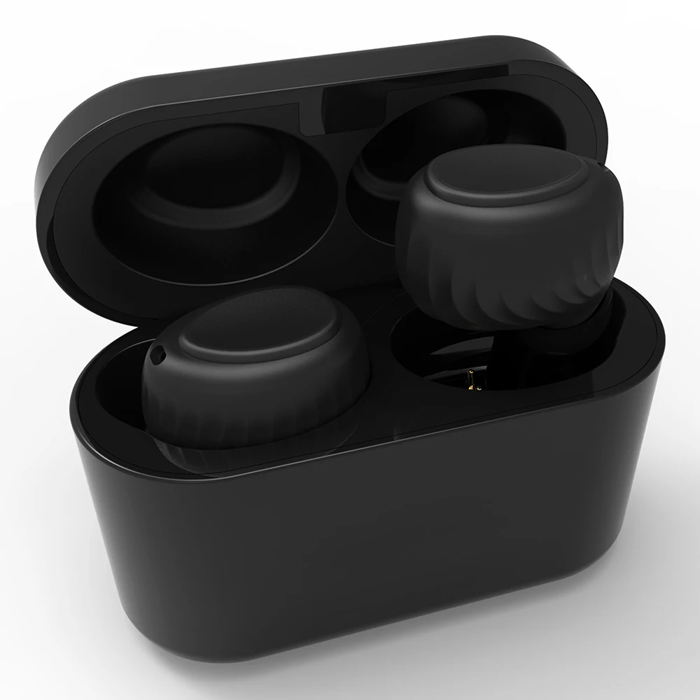 HV-358 Pro беспроводные Bluetooth наушники невидимые наушники стерео музыкальные гарнитуры с микрофоном зарядная коробка для iphone SM