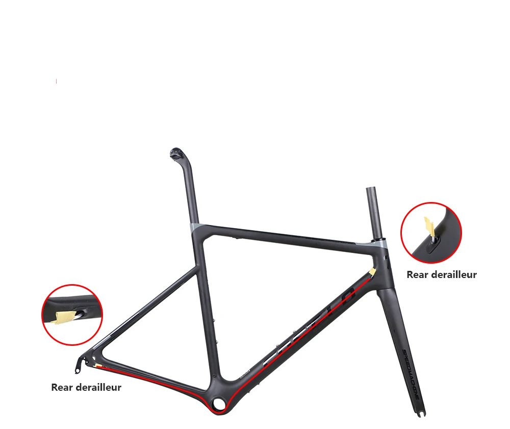 Best 2019 disc Costelo Speedmachine1.0 carbon road bike frame cycling frame Costelo bicycle bicicleta frameset seatpost fork headset 9