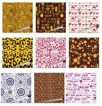 

Chocolate transfer paper Cake decoration printing edge / silk flower baking mold 50 sheets cake decorating tools