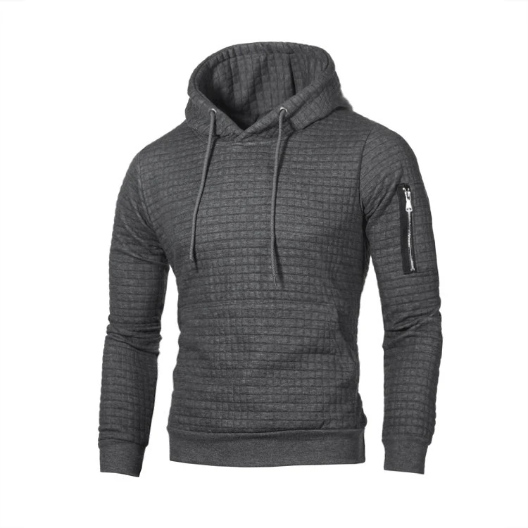 

High Quality Men's Autumn Long-Sleeved Multicolor Hooded Sweatshirt Large Size