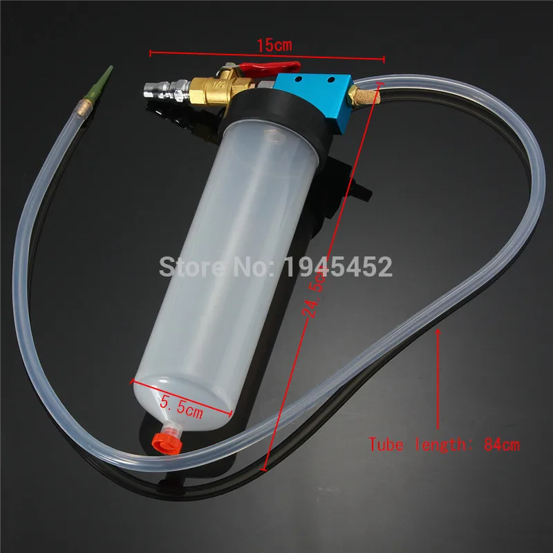 Big sale!!Auto Car Brake Fluid Oil Change Replacement Tool Pump Oil Bleeder Empty Exchange Drained Kit Equipment Tool