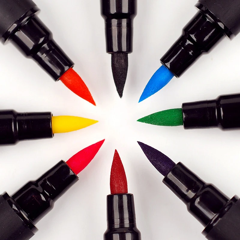 

KNOW 12/24/36 Color Copic marker Double head copic sketch markers Soft Brush pen Water Based Ink Art and Graphic Drawing Manga