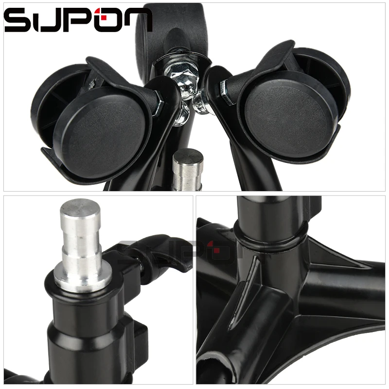  SUPON In Stock Flash Light Flood Stand 20cm Folding base Roller Photography studio LED Triopod with