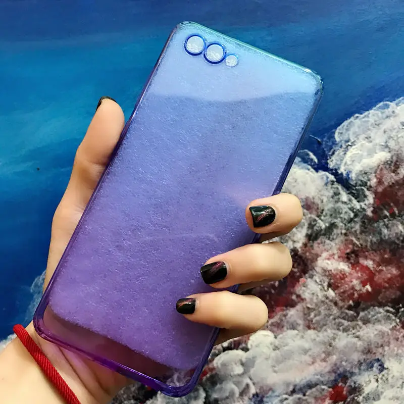 

Gradient phone case For Huawei Honor V10 5.99 inches Silicone Soft Smartphone Back Cover Shell Honor View 10