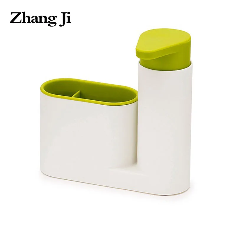 Zhangji 2 in 1 Bathroom Liquid soap dispenser set Bathroom storage shelf Shampoo Soap Dispenser Practical for Kitchen ZJ130 Zhangji 2 in 1 Bathroom Liquid soap dispenser set Bathroom storage shelf Shampoo Soap Dispenser Practical for Kitchen ZJ130