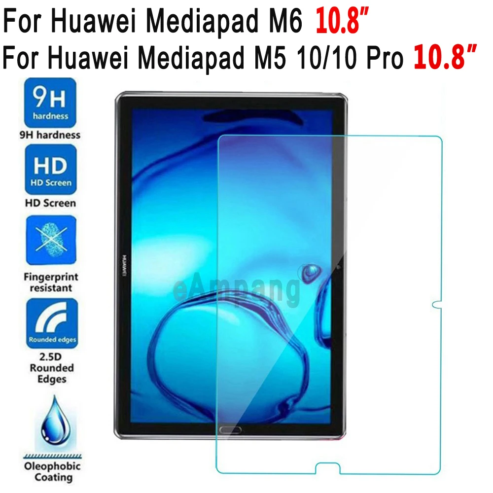 Закаленное стекло для Huawei Mediapad M5 10 Pro M6 8 защитная пленка экрана планшета M6|tablet screen