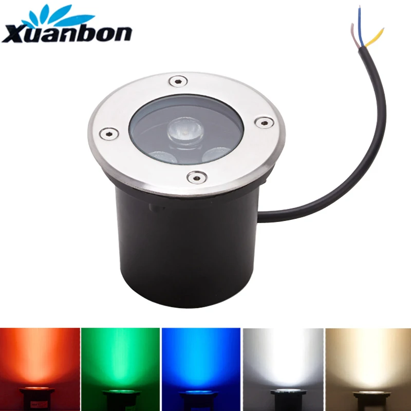 Lights & Lighting Underwater Lights IP68 LED Underground Light DC12V