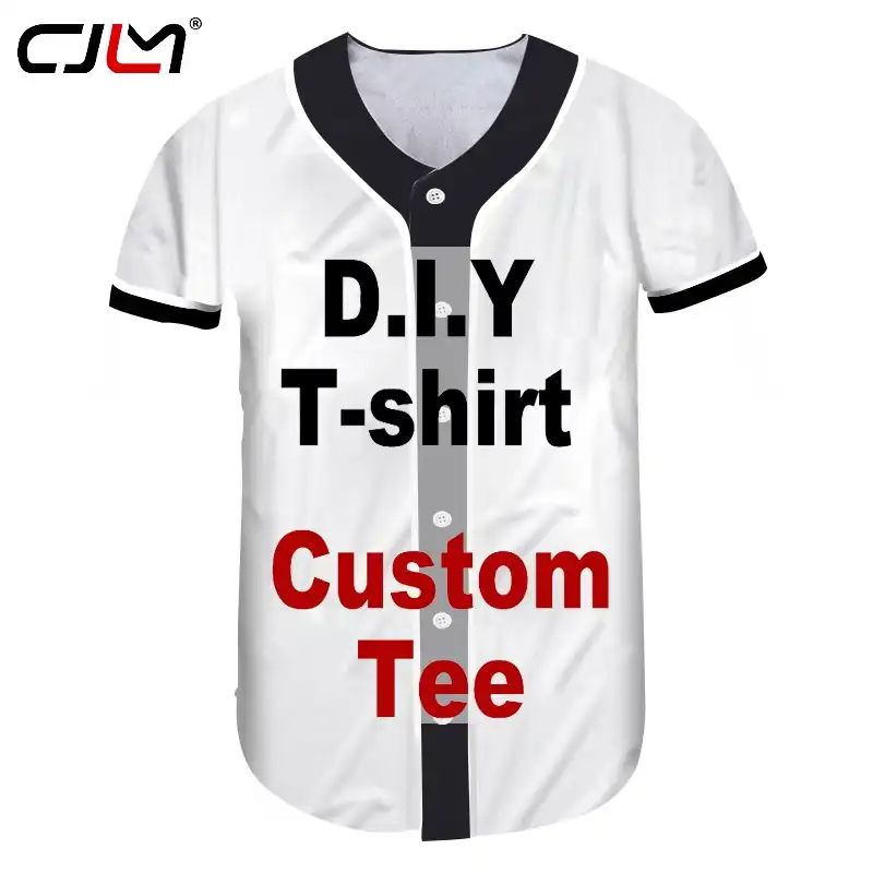 diy baseball jersey
